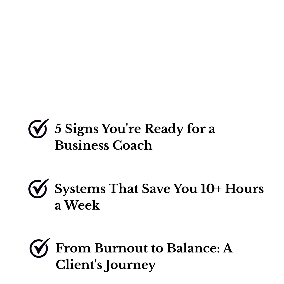 Feeling stuck or Overwhelmed as a Coach (6)